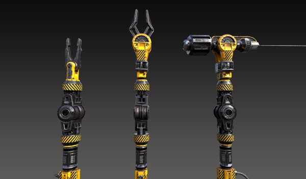 Sci-fi Mechanical Arms