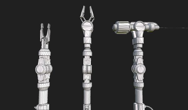 Sci-fi Mechanical Arms