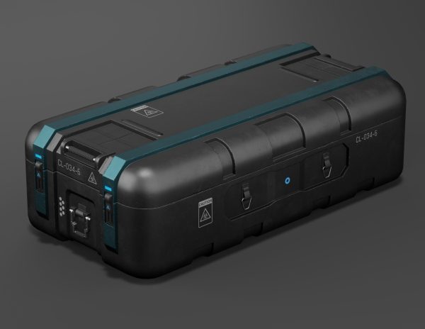 Sci-fi Military Crate pak