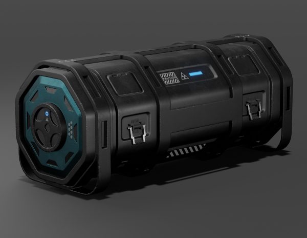Sci-fi Military Crate pak