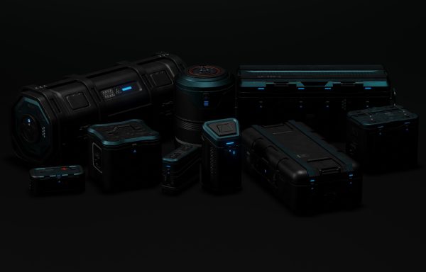Sci-fi Military Crate pak