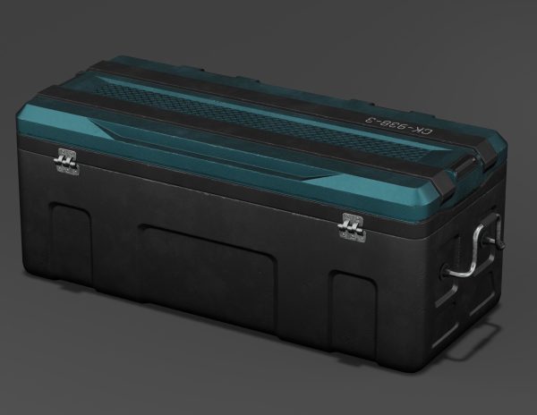 Sci-fi Military Crate pak