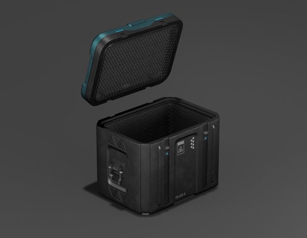Sci-fi Military Crate pak
