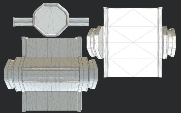 Sci-Fi Modular Bridge