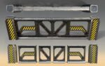 Sci-Fi Modular Bridge
