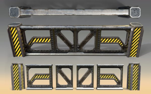 Sci-Fi Modular Bridge