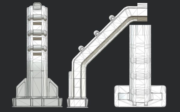 Sci-Fi Modular Bridge