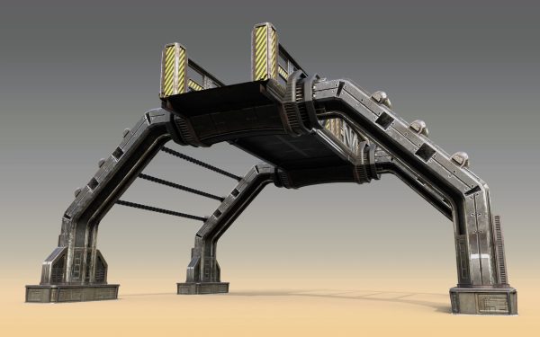 Sci-Fi Modular Bridge