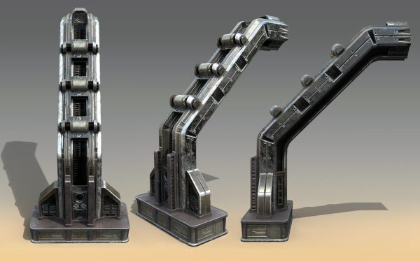 Sci-Fi Modular Bridge