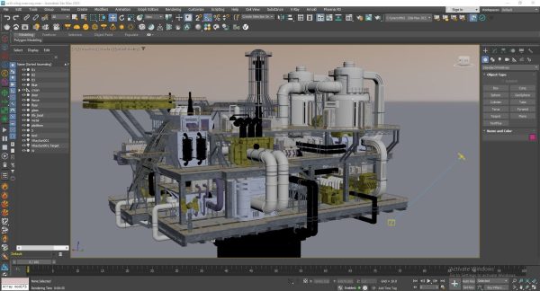 Sci-fi OilRig