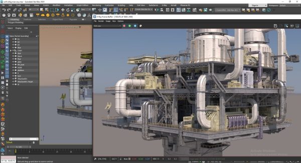 Sci-fi OilRig