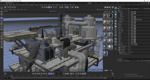 Sci-fi OilRig