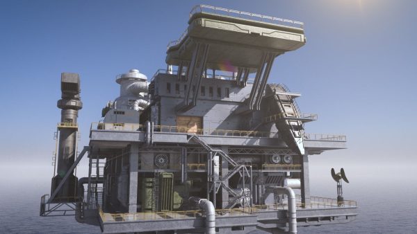 Sci-fi OilRig