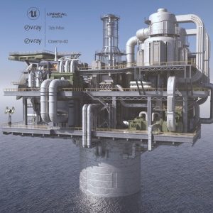 Sci-fi OilRig