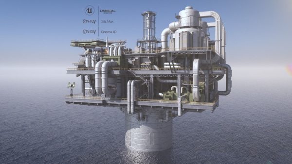 Sci-fi OilRig