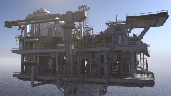 Sci-fi OilRig