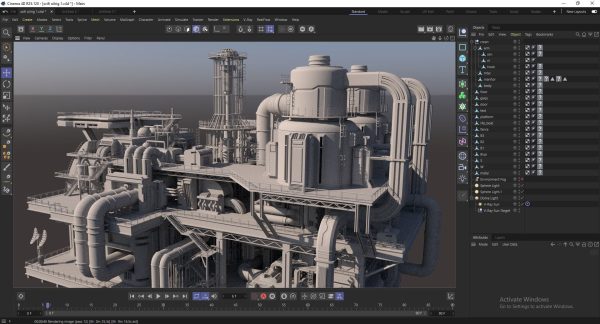 Sci-fi OilRig