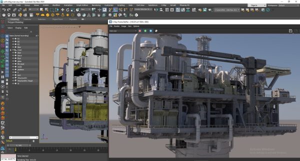 Sci-fi OilRig