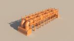 Sci-fi OilRig for 3Dprint