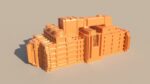 Sci-fi OilRig for 3Dprint