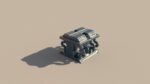 Sci-fi OilRig for 3Dprint