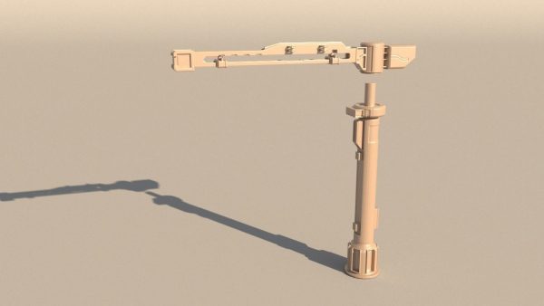 Sci-fi OilRig for 3Dprint