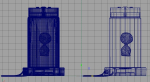 SCI-FI or SCIENCE LAB  CONTAINER  HIGH and LOW POLY