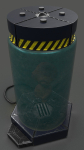 SCI-FI or SCIENCE LAB  CONTAINER  HIGH and LOW POLY