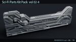 Sci-Fi Parts Kit Pack  vol 02-4
