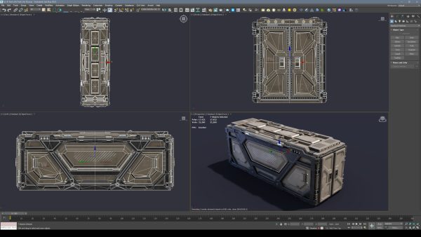 Sci-Fi Parts Kit Pack Vol 05 Container-PBR
