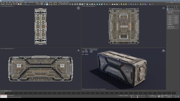 Sci-Fi Parts Kit Pack Vol 05 Container-PBR