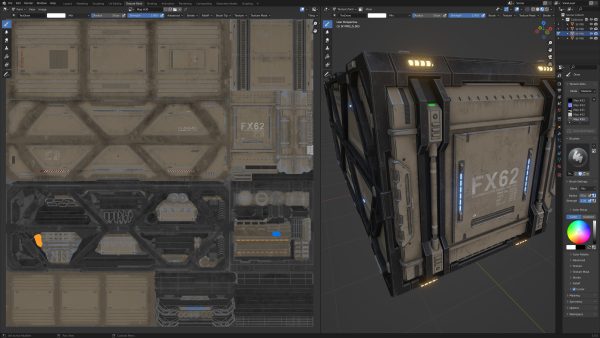 Sci-Fi Parts Kit Pack Vol 05 Container-PBR
