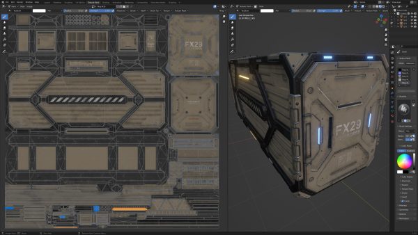 Sci-Fi Parts Kit Pack Vol 05 Container-PBR