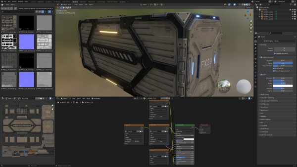 Sci-Fi Parts Kit Pack Vol 05 Container-PBR