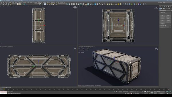 Sci-Fi Parts Kit Pack Vol 05 Container-PBR