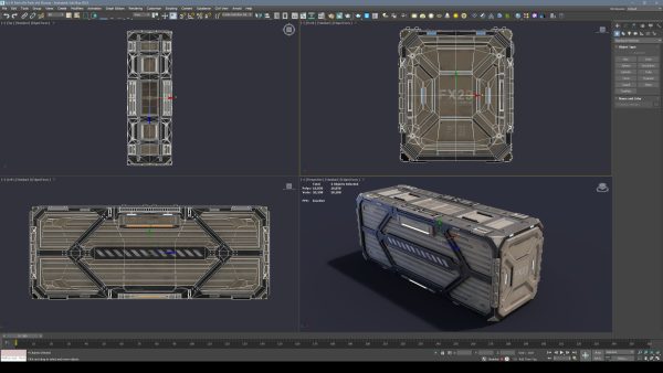 Sci-Fi Parts Kit Pack Vol 05 Container-PBR
