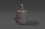 Sci-fi reactor - cooling module and other machinery - 4 pieces