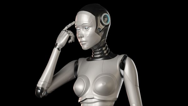 SCI - FI ROBOT WOMAN RIGGED BASIC EDITION