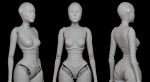 SCI - FI ROBOT WOMAN RIGGED BASIC EDITION