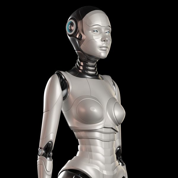 SCI - FI ROBOT WOMAN RIGGED BASIC EDITION