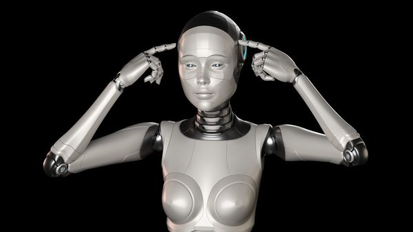 SCI - FI ROBOT WOMAN RIGGED BASIC EDITION
