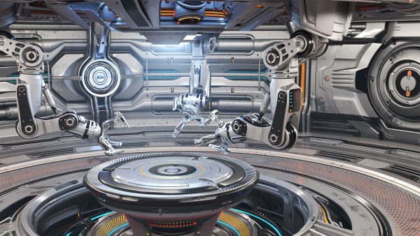 Sci-Fi Robotic Factory - Rigged