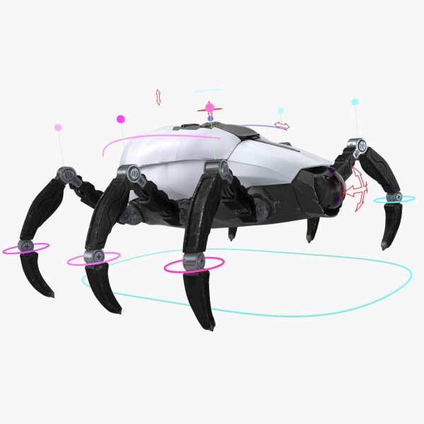 Sci-Fi Spider Animated