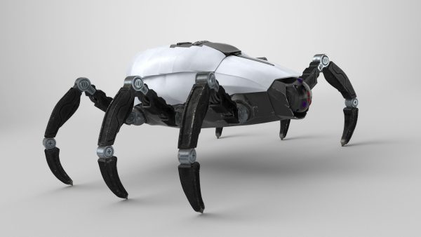 Sci-Fi Spider Animated
