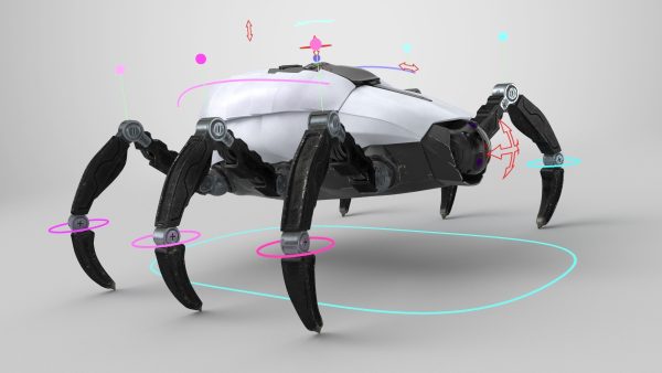 Sci-Fi Spider Animated