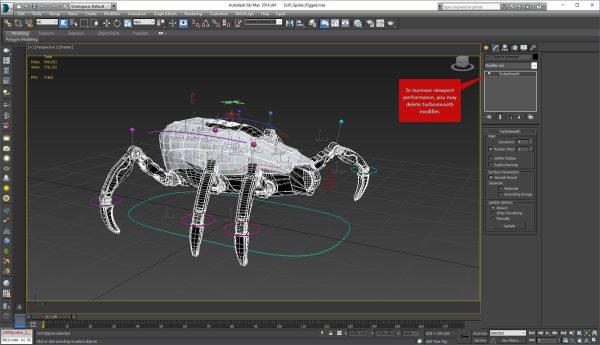 Sci-Fi Spider Animated