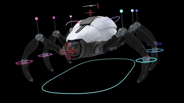 Sci-Fi Spider Animated
