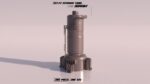 SCI-FI STORAGE TANK for 3Dprint
