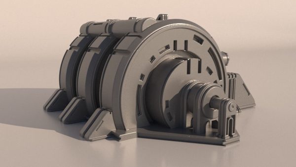 SCI-FI TURBINE for 3Dprint