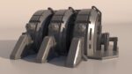 SCI-FI TURBINE for 3Dprint